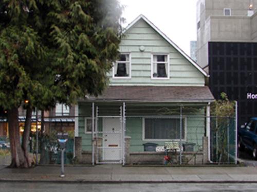Exterior view of 1062 Richards Street; City of Vancouver, 2007