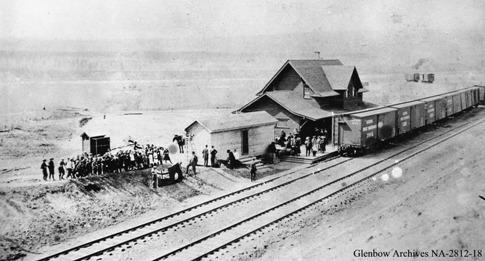 Peace River N.A.R. Station Provincial Historic Resource (circa 1919-1921); Glenbow Archives, NA-2812-18
