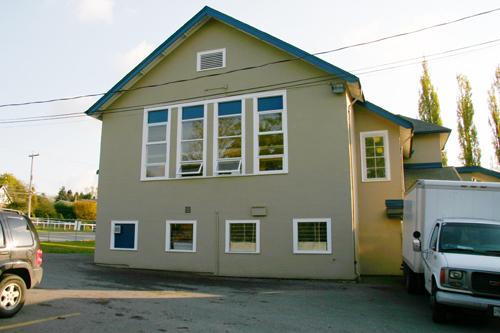 Exterior view of Clayton Elementary School, 2007; City of Surrey, 2007