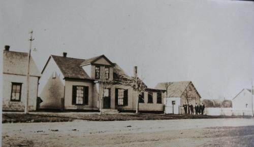 Showing front elevation, c. 1930s; Marion Clark Collection