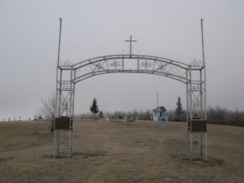 The St. Laurent Shrine (cemetery), 2008; Robertson, 2008