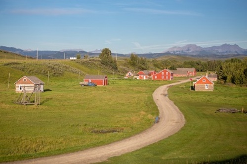 View of Bar U Ranch; Parks Canada | Parcs Canada