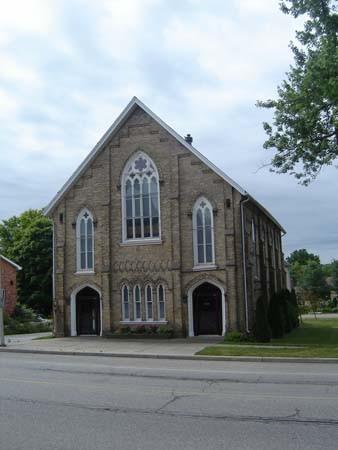 Featured is the Main Street façade including the double main entrances.; Kayla Jonas, 2007.