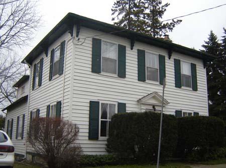 Featured is the balanced fenestration and shutters, 2007.; Lindsay Benjamin, 2007.