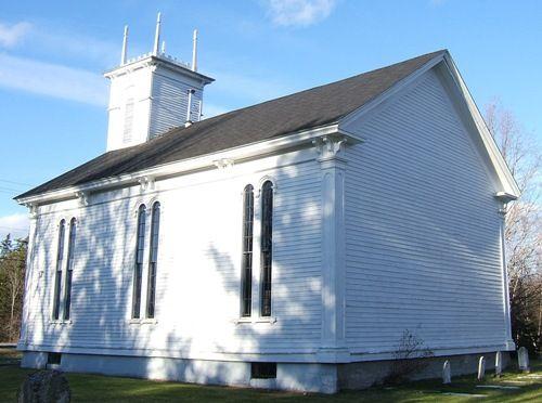 Rear and side elevations, River Philip United Church, River Philip, NS, 2009.; Heritage Division, NS Dept of Tourism, Culture and Heritage, 2009