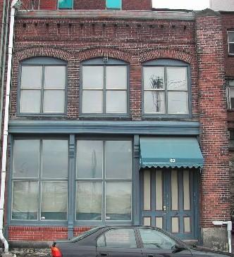 This photograph shows the façade of the building, 2005; City of Saint John