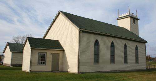 Showing back elevation; Donna Collings, 2007