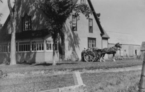 Showing house, c. 1930; Edgar Dewar Collection