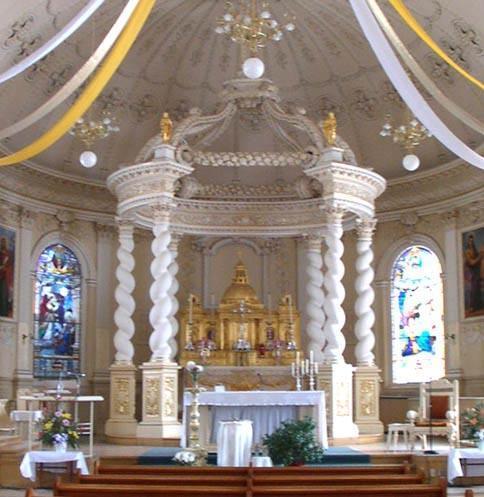 Choeur de l'église Saint-François-de-Sales; Conseil du patrimoine religieux du Québec, 2003