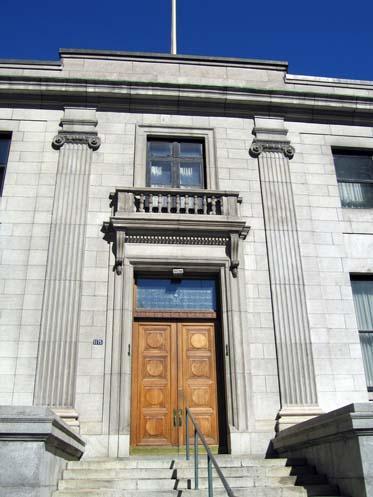 Détail de l'édifice du Mount Royal Club; Ministère de la Culture, des Communications et de la Condition féminine, Jean-François Rodrigue, 2005