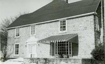 General view of Homewood, showing the rear elevation; Parks Canada Agency/ Agence Parcs Canada