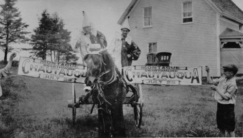 Showing Chautauqua performers, c. 1920s; Donna Collings Collection