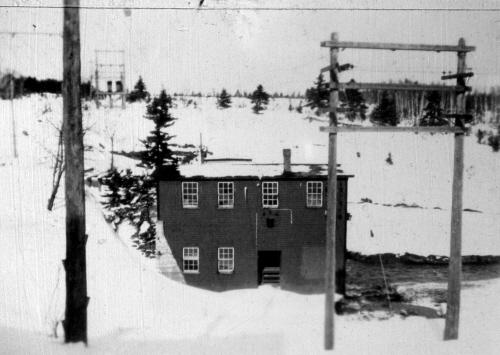 Archive image of former power plant building; Courtesy Richard and Janet Knox