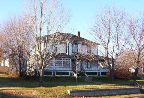 Home of James Stables, looking north, 2008; City of Miramichi