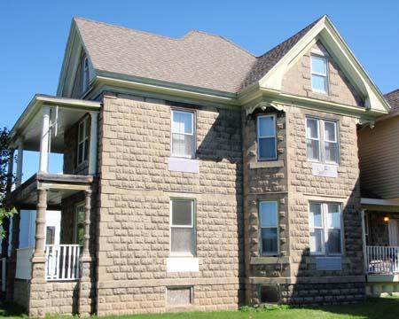 West side of the Connell House, 2008; City of Miramichi