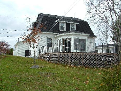 One of a series of company houses on the Klondike; McAdam Historical Restoration Commission