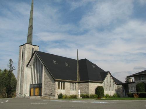 Angled view taken from Principale Street; Madawaska Planning Commission