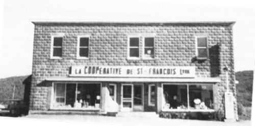 Historic image of the Saint-François Co-op Ltd.; Madawaska Planning Commission