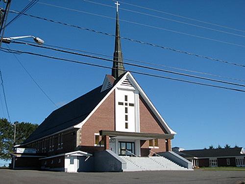 Angled view taken from Principale Street; Madawaska Planning Commission