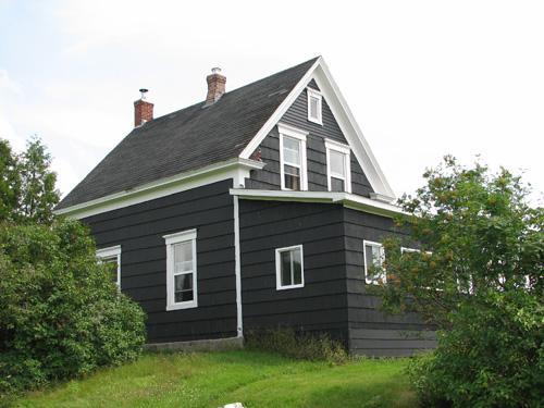 View from the southwest; Angélique (Yvonne) Williams