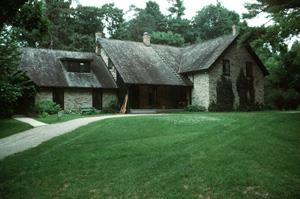 General view of Woodside showing the form and design of the house.; Parks Canada/Parcs Canada, 2003.