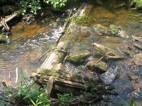 Vestiges of the dam; City of Dieppe