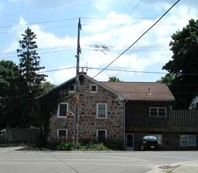 Of note are the two-bay east elevation and gable roof.; Kendra Green, 2007.