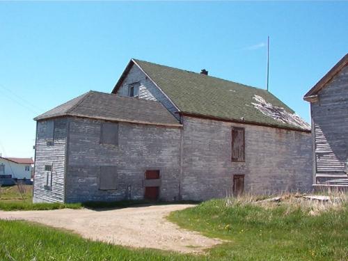 View of rear facade, Ashbourne Shop. Photo taken June 2007; Sid Woolfrey/ HFNL 2007