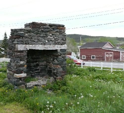 Photo showing a fireplace opening of The Hearth, Branch, NL, 2008; Andrea O'Brien, HFNL, 2008