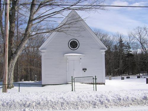Bayview United Church, Front Elevation, 2004; Municipality of the District of Digby, D. Thurber, 2004