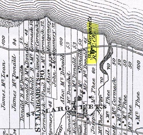 Map of the St. Margaret's Parish; Meacham's Illustrated Historical Atlas of PEI, 1880