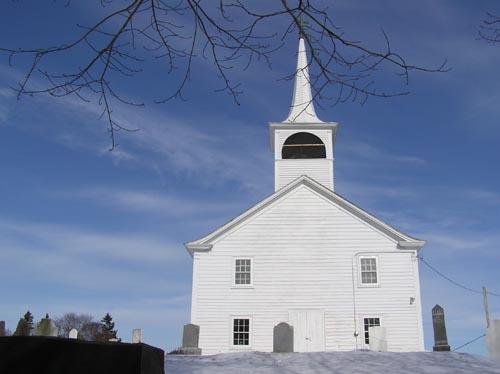 Church of the Nativity, Rear Elevation, 2004; Municipality of the District of Digby, D. Thurber, 2004