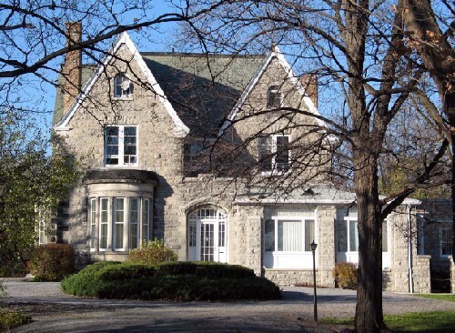 View of the main façade of Wright-Scott House, 2006.; Parks Canada Agency / Agence Parcs Canada, Monique Trépanier, 2006.