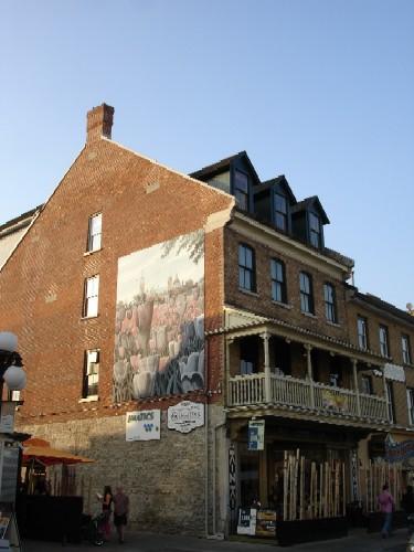 View of front and side elevations.; RHI 2006