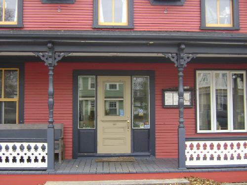 This photograph illustrates the entranceway of the residence, 2008; Town of St. Andrews