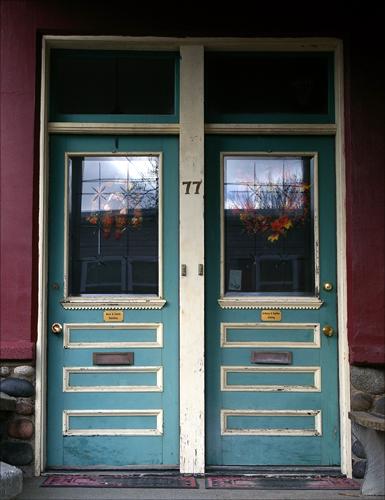 This image shows the entrance on Mecklenburg Street; City of Saint John, 2007