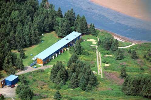 Site archéologique de Pabos; Ministère de la Culture, des Communications et de la Condition féminine, Pierre Lahoud, 2004