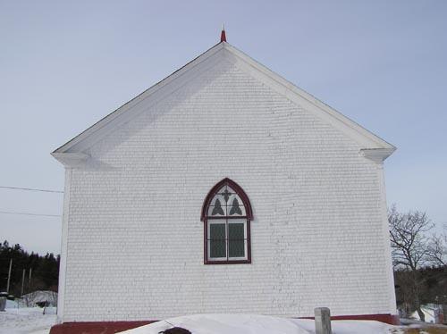 Rear Elevation, 2004; Heritage Division, Nova Scotia Department of Tourism, Culture and Heritage, 2004