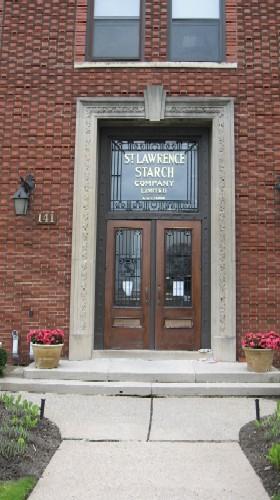 Featured is the grand one-and-a-half-storey high entrance with transom.; Chelsey Tyers, 2008.