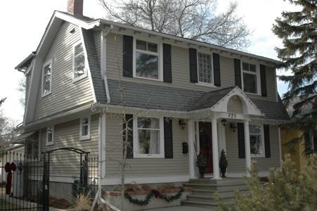 Side view of Larkin House, facing north-west; Winkel, 2009