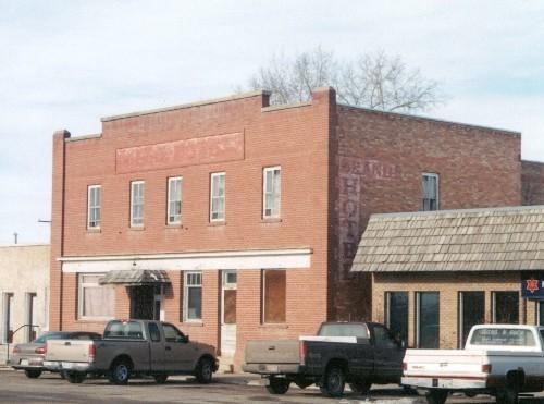 Front façade of Grand Hotel in Shaunavon, 2003.; Government of Saskatchewan, James Winkel, 2003