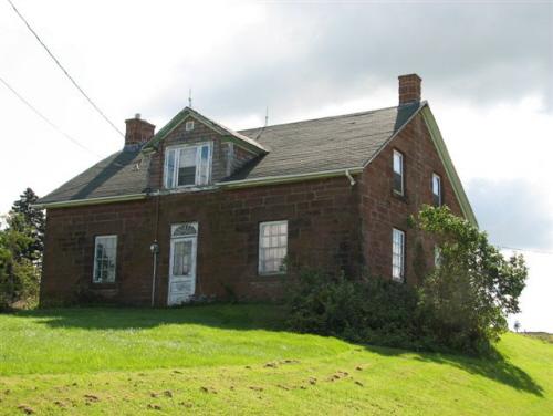 Showing front and side elevations; Province of PEI, Charlotte Stewart, 2008
