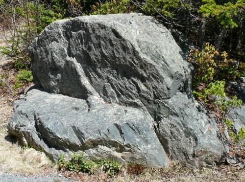 View of Sittin' Rock, New Perlican, NL. Photo taken 2009. ; HFNL/Andrea O'Brien 2009