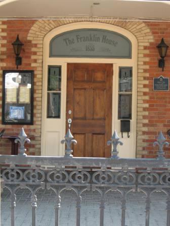 Featured is the central entrance with transom and sidelights.; Beatrice Tam, 2008.