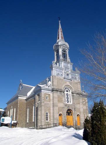 Église de Sainte-Angélique; Ministère de la Culture, des Communications et de la Condition féminine, Jean-François Rodrigue, 2005