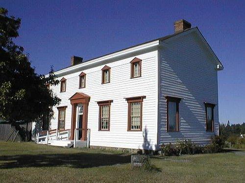 Craigflower Manor from SW; BC Heritage Branch