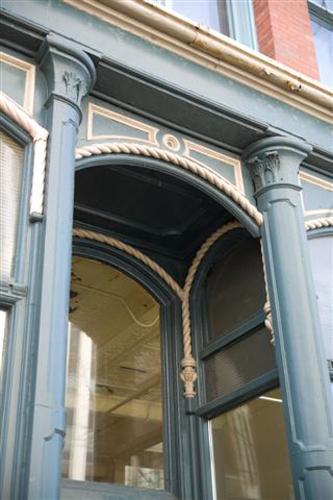 This image shows the entrance of 12 King Street.; Commercial Properties Limited