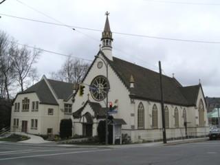 Exterior view of the Church of Our Lord; City of Victoria, Liberty Walton, 2004.