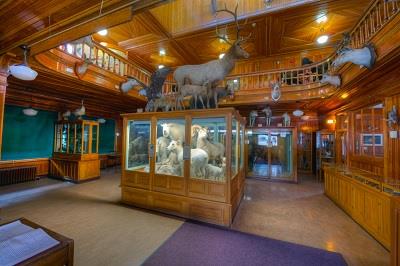 Interior view of the museum; Amar Athwal, Agence Parcs Canada / Parks Canada Agency, 2011