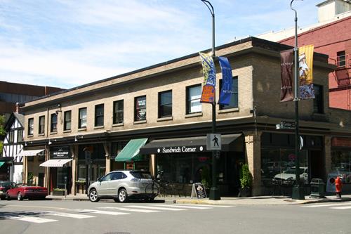 Victoria Hotel, Courtney Street elevation; City of Victoria, 2008